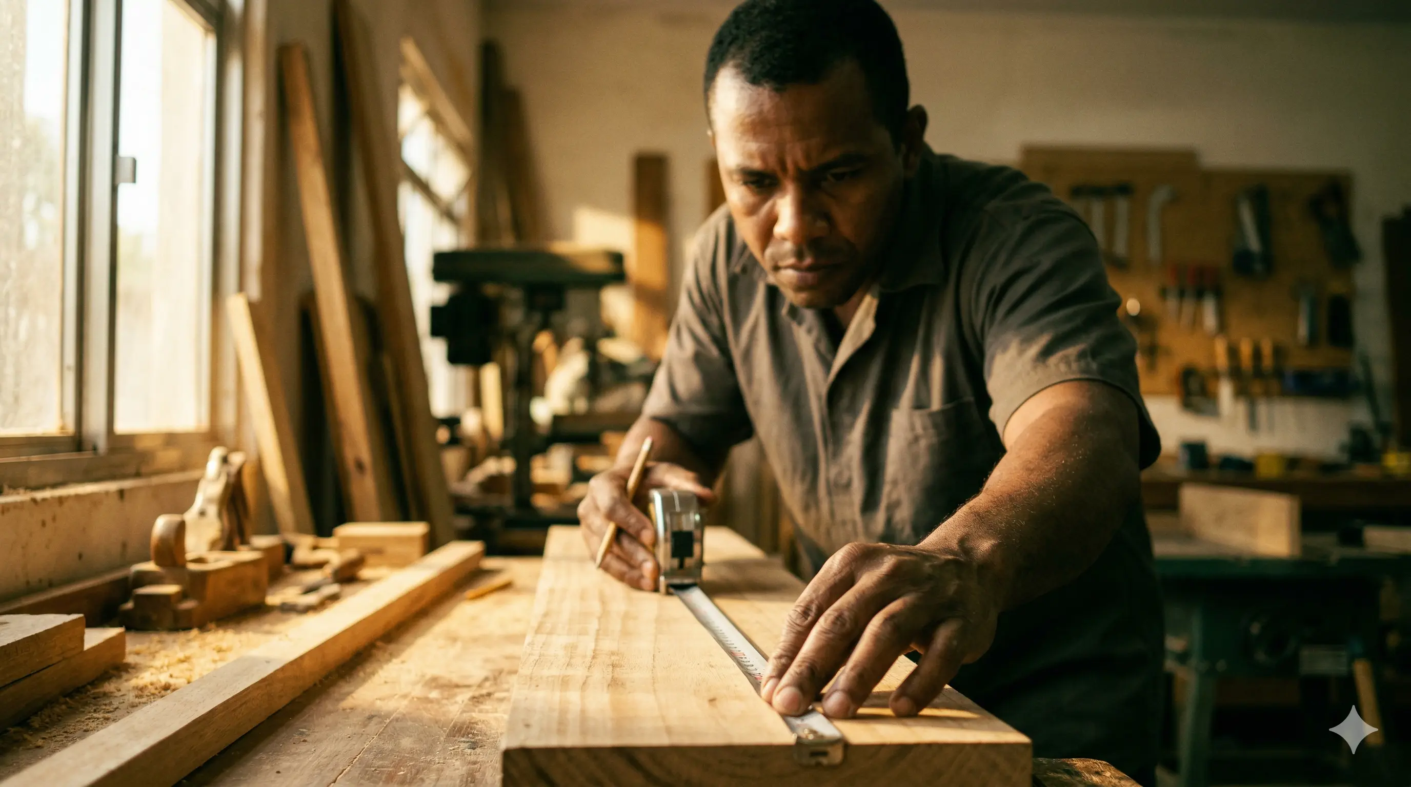 Profissional em ação